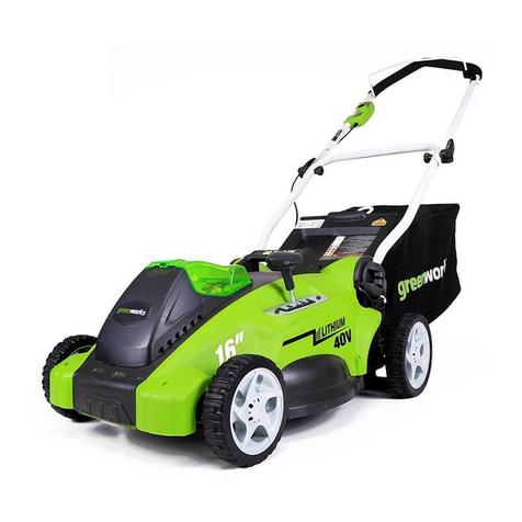 GreenWorks 25322 User manual