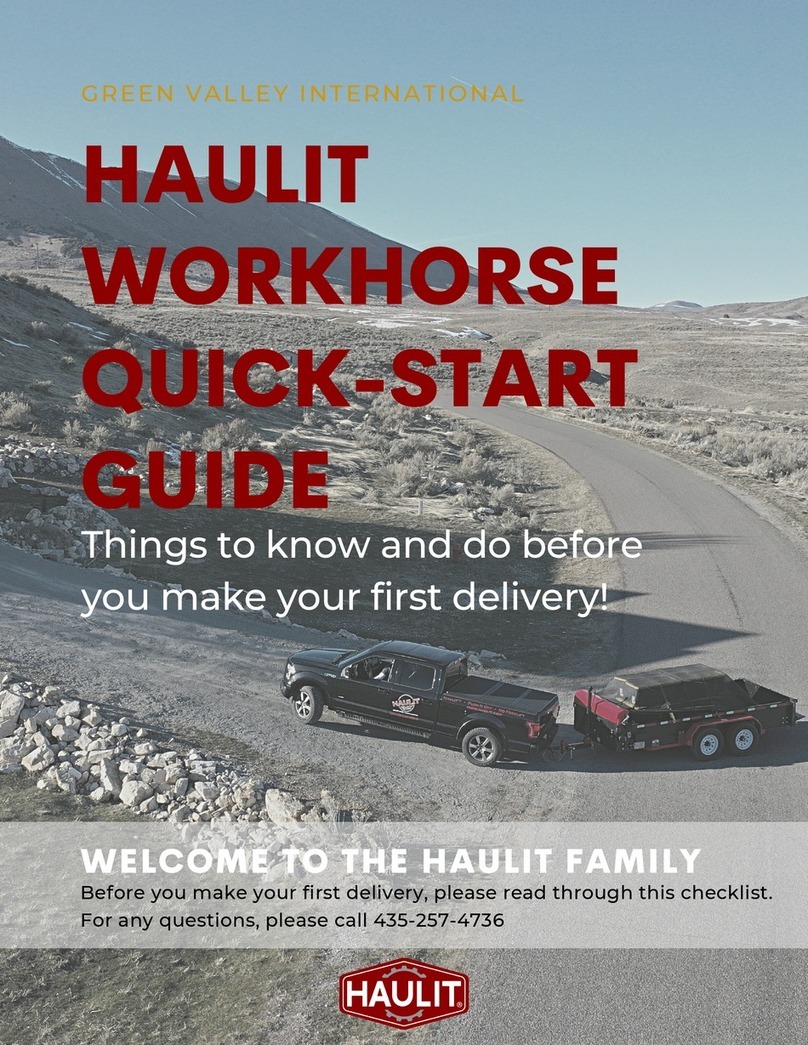 GreenValley HAULIT WORKHORSE quick start guide GreenValley HAULIT WORKHORSE quick start guide