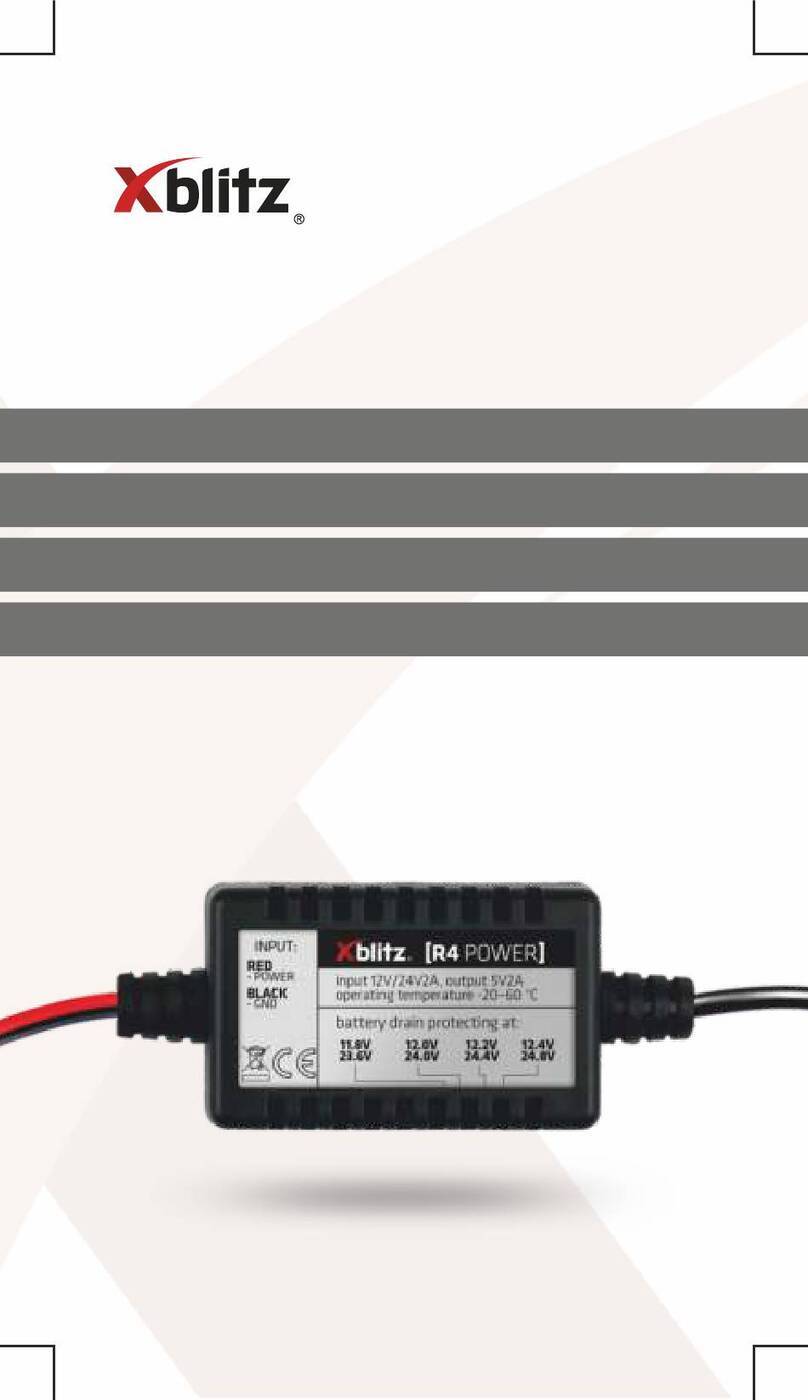 Xblitz R4 POWER user manual