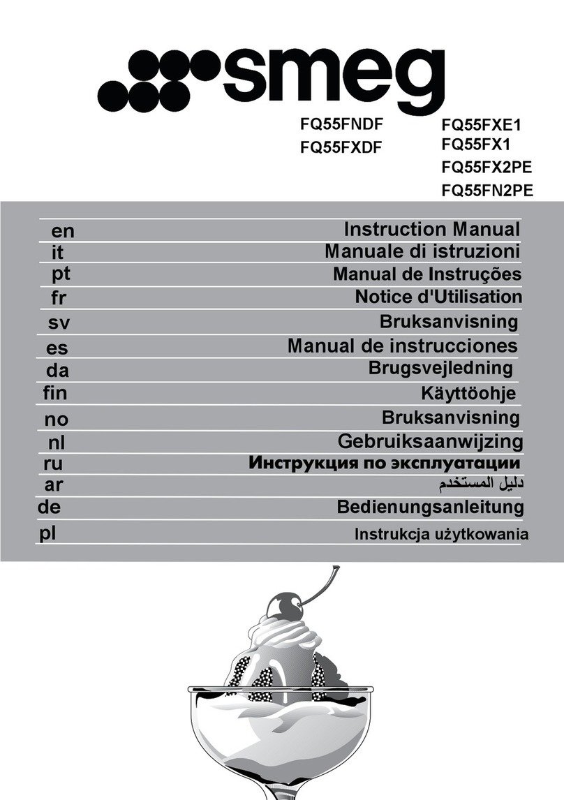 Smeg FQ55FXE1 User manual Smeg FQ55FXE1 User manual