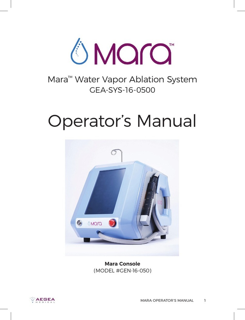Mara GEA-SYS-16-0500 Operator's manual