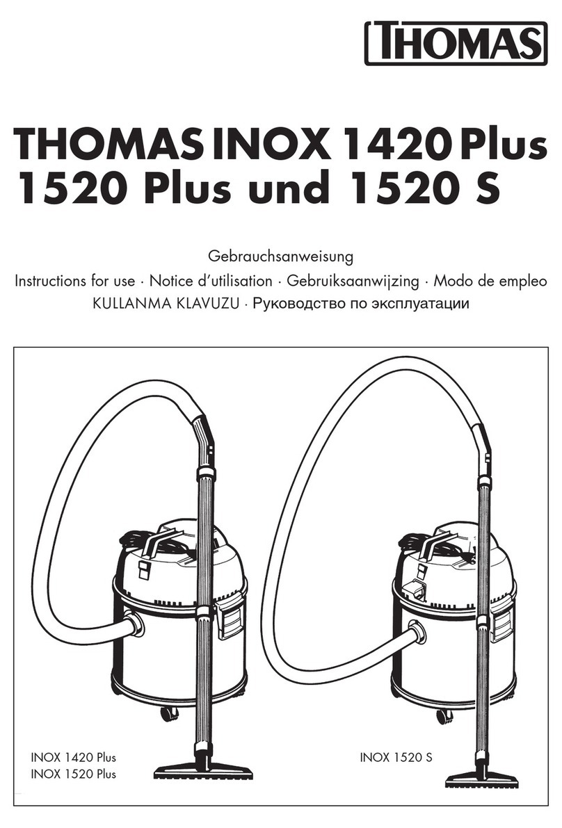 Thomas INOX 1420 Plus User manual