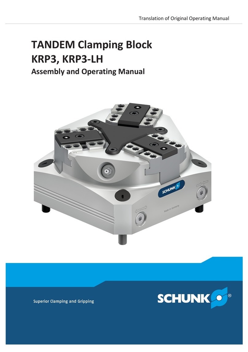SCHUNK TANDEM KRP3 Operation manual