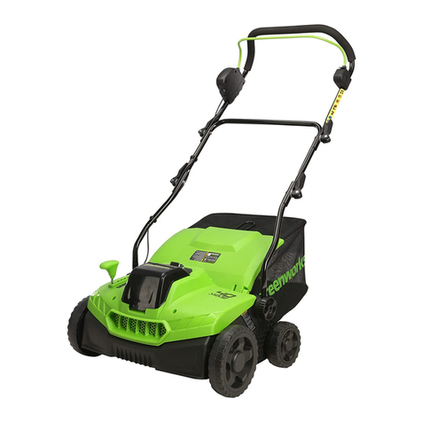GreenWorks DT40B00 Operator's manual