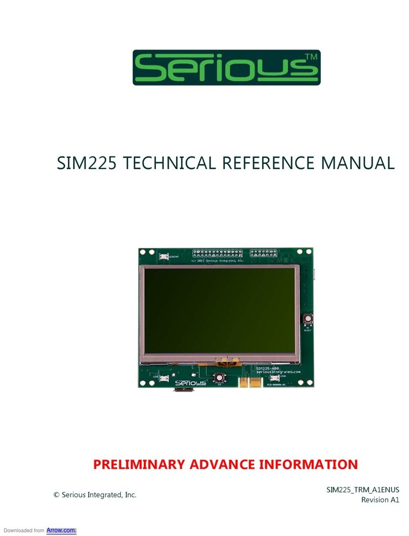 Serious Integrated SIM225 Technical reference manual