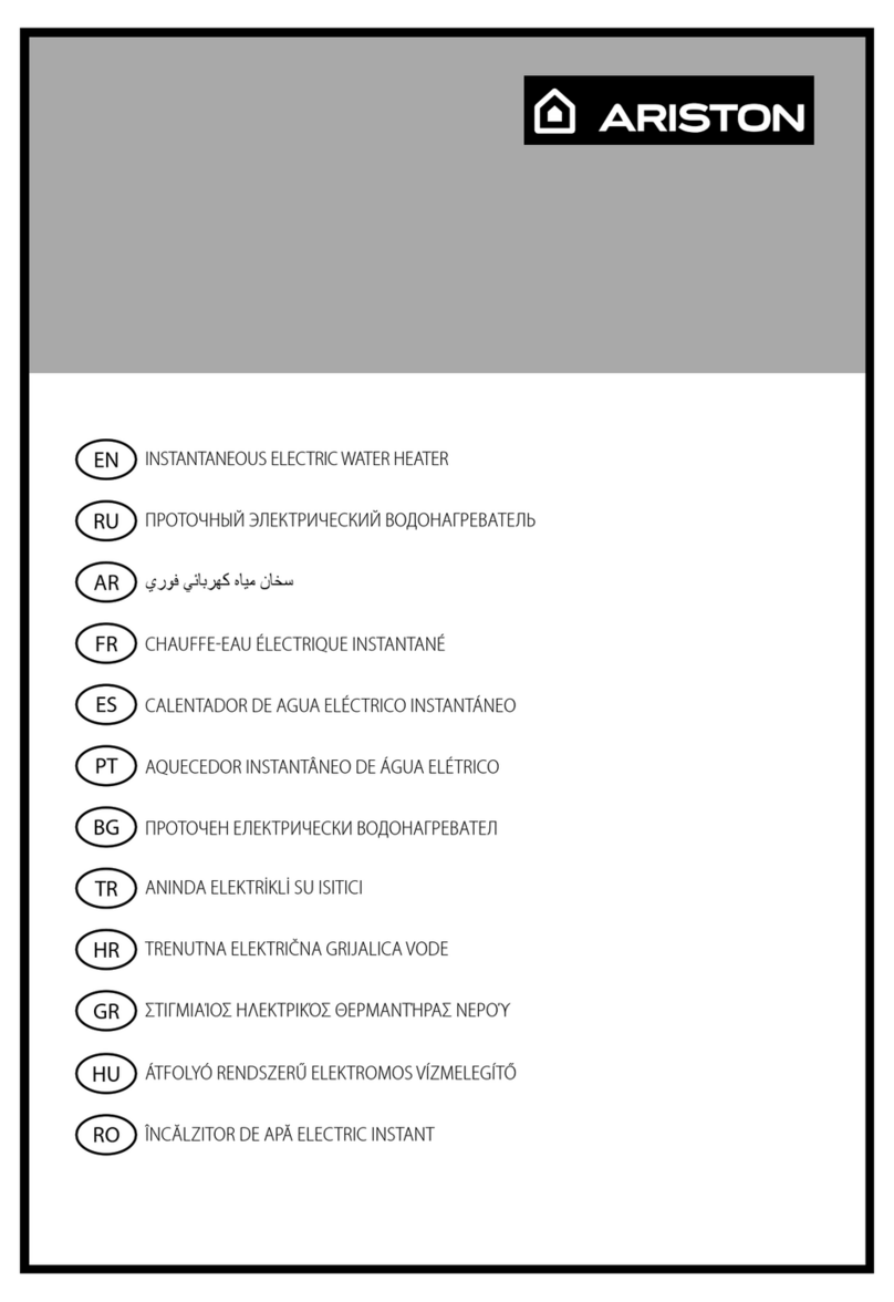 Ariston AURES S 3.5 COM PL User manual