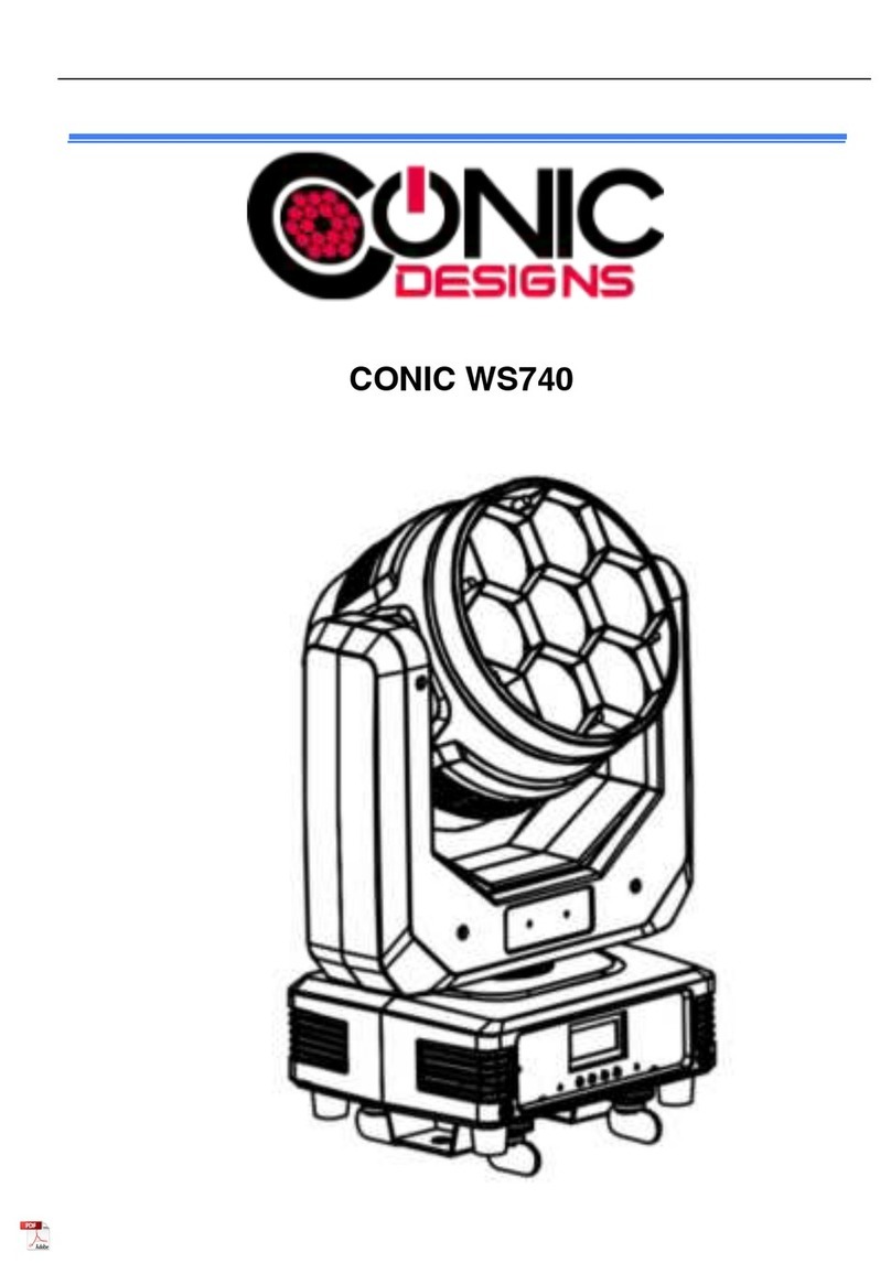CONIC WS740 user manual