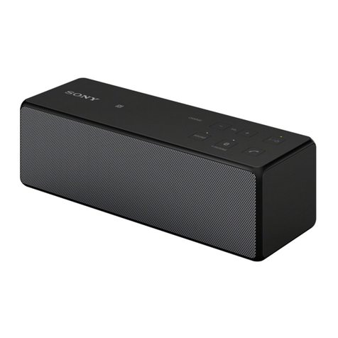 Sony SRS-X33 User manual