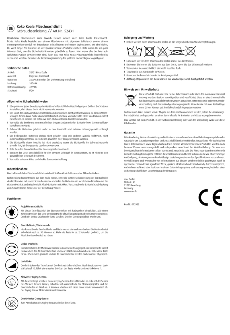 Reer Koko Koala 52431 User manual