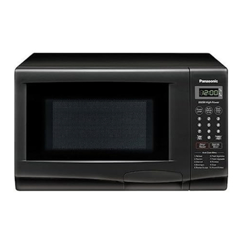 Panasonic NNS335BF - MICROWAVE - 0.8CUFT User manual