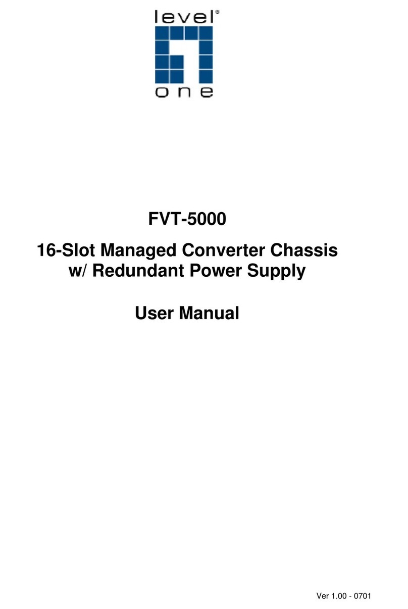LevelOne FVT-5000 user manual