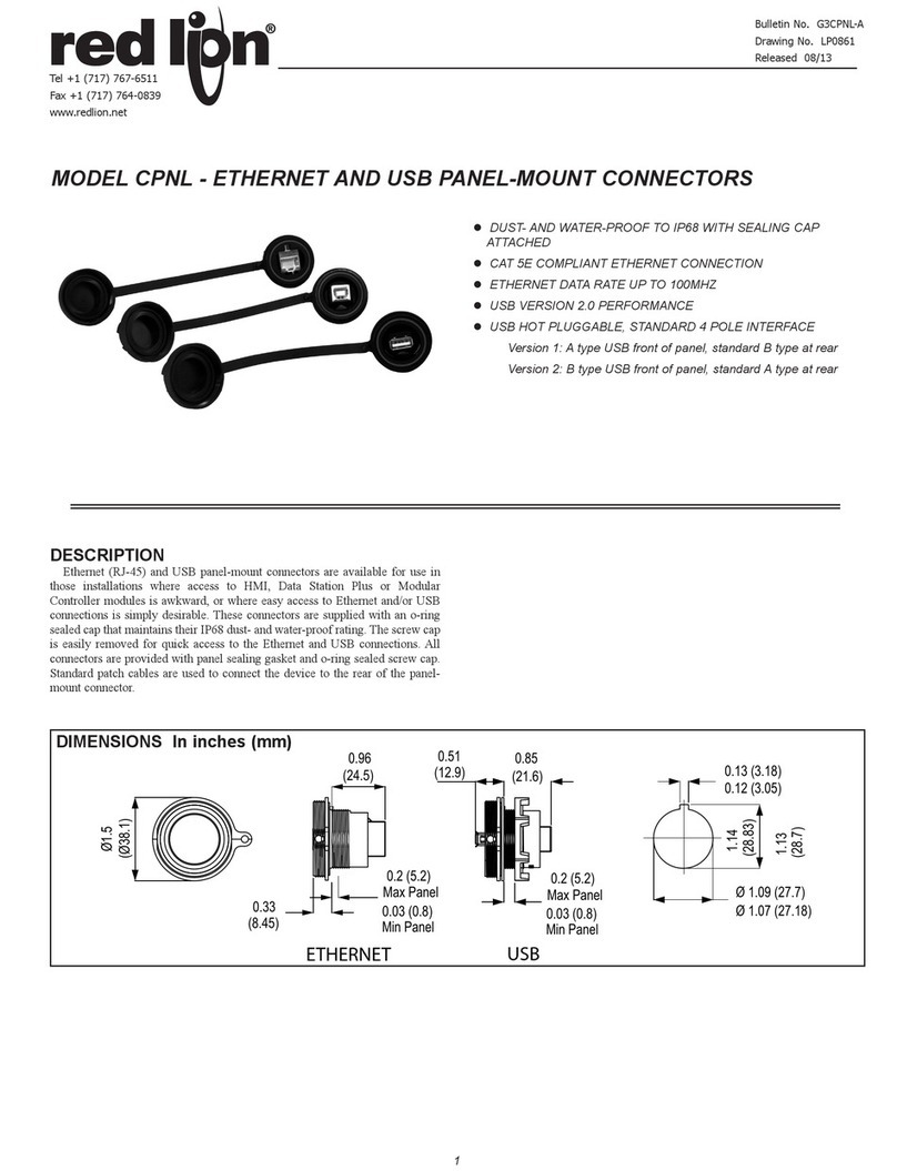 red lion CPNL Series manual