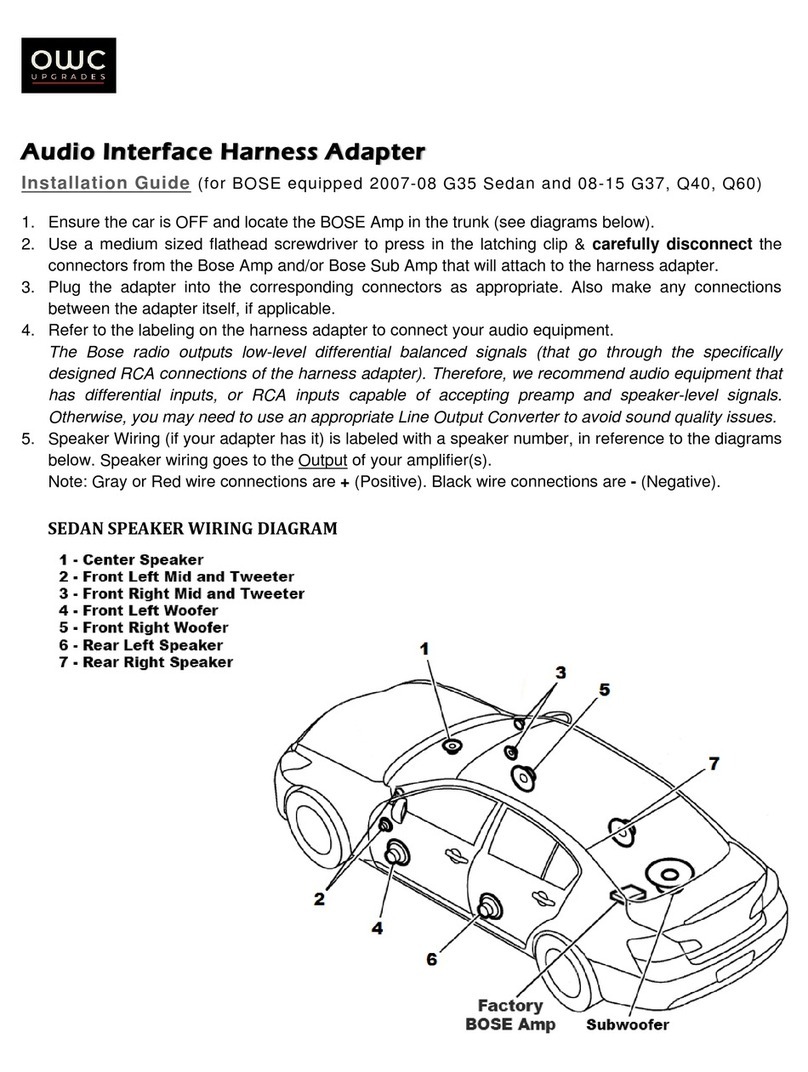 OWC PLATINUM Series installation guide