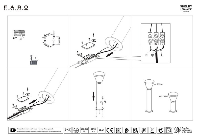 Faro Barcelona SHELBY 75538 User manual