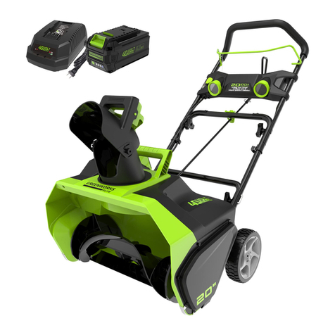 GreenWorks ELITE 2605302 User manual