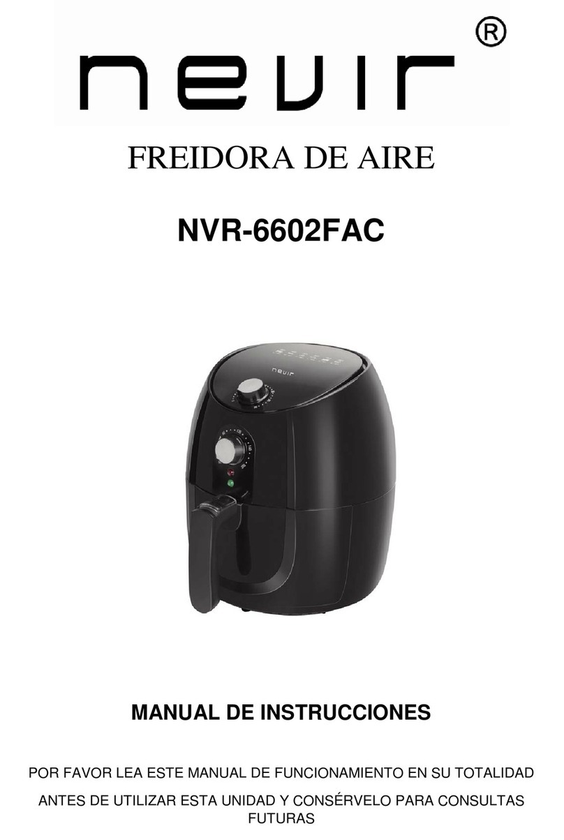 Nevir NVR-6602FAC instruction manual