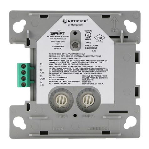 Honeywell NOTIFIER FW-MM User manual Honeywell NOTIFIER FW-MM User manual