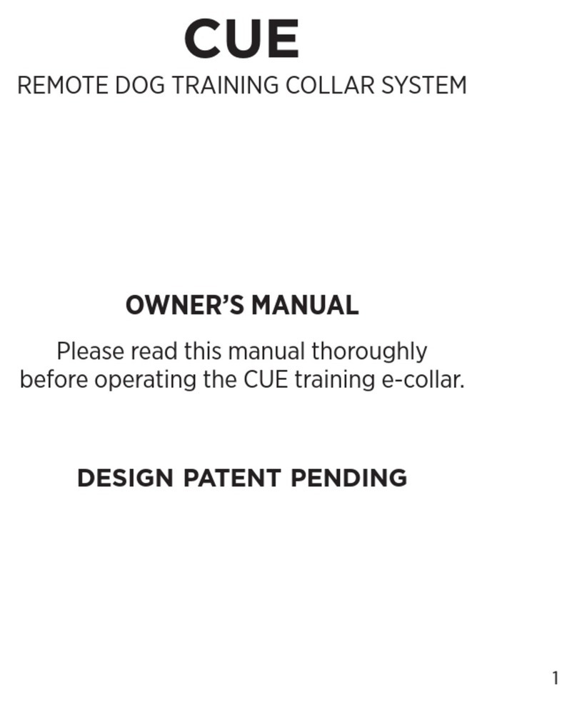 Dogtra CUE owner's manual Dogtra CUE owner's manual