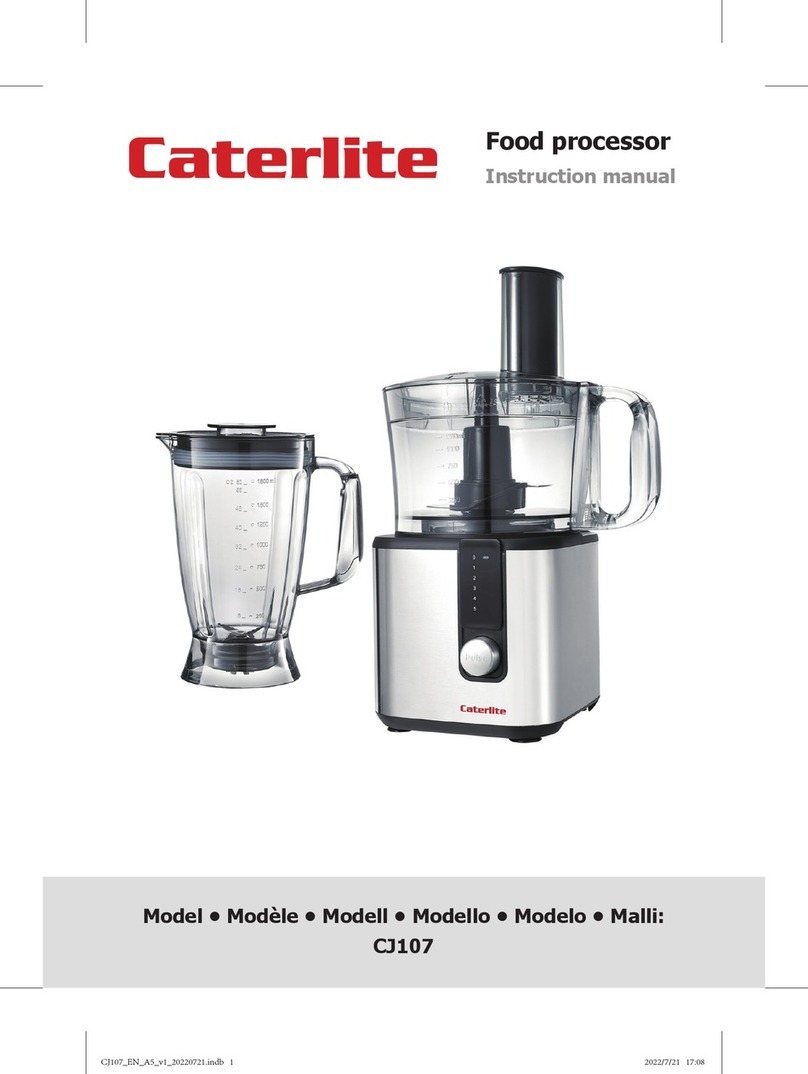 Caterlite CJ107 instruction manual