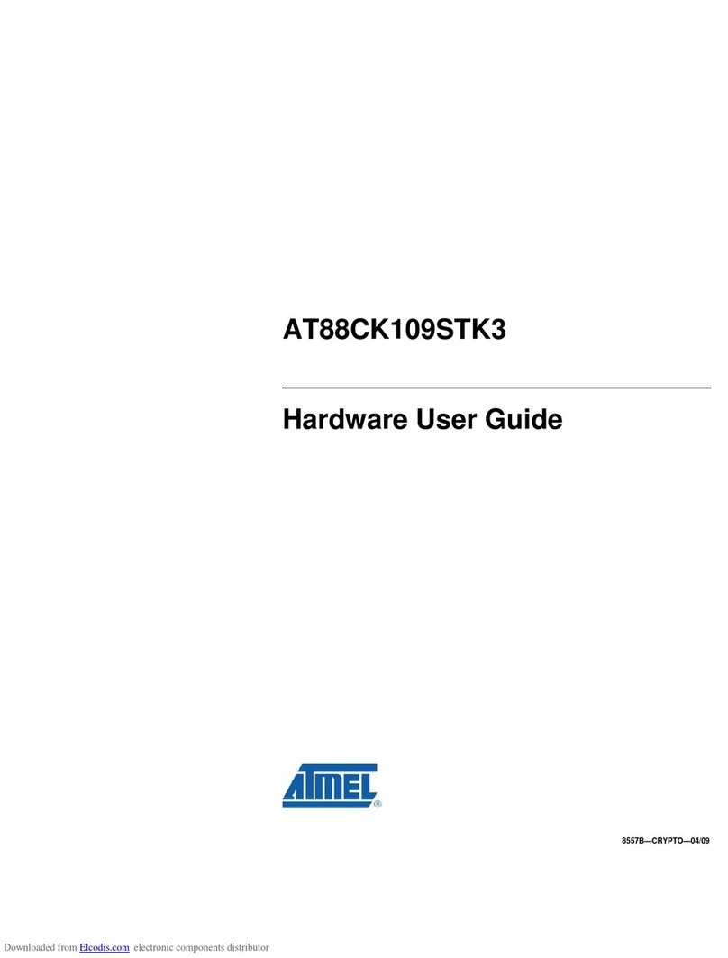Atmel AT88CK109STK3 Installation manual