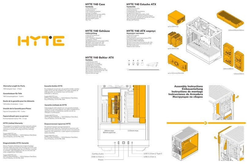 HYTE Y40 manual