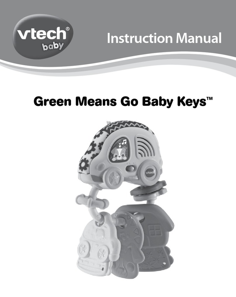 VTech Baby Green Means Go Baby Keys 5574 User manual VTech Baby Green Means Go Baby Keys 5574 User manual