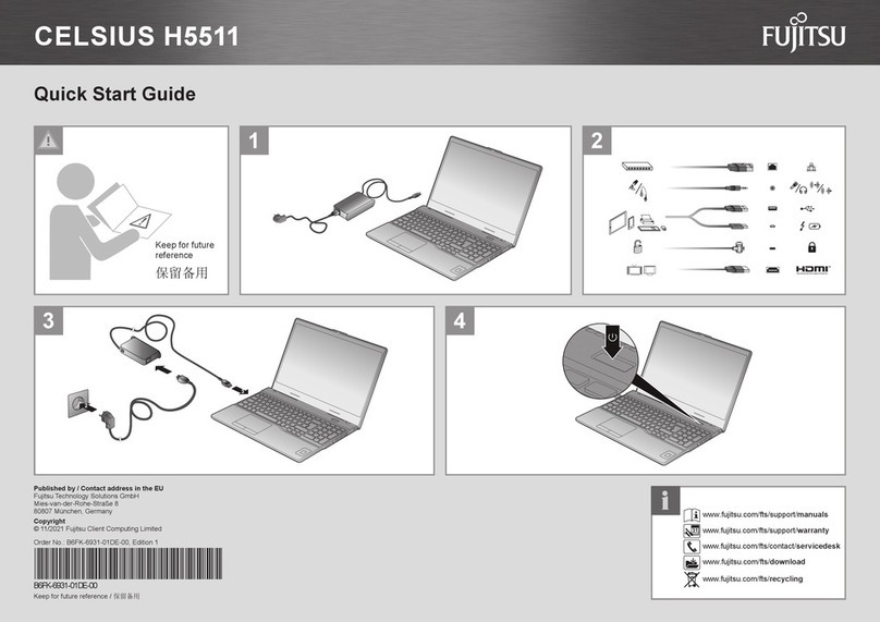 Fujitsu CELSIUS H5511 User manual