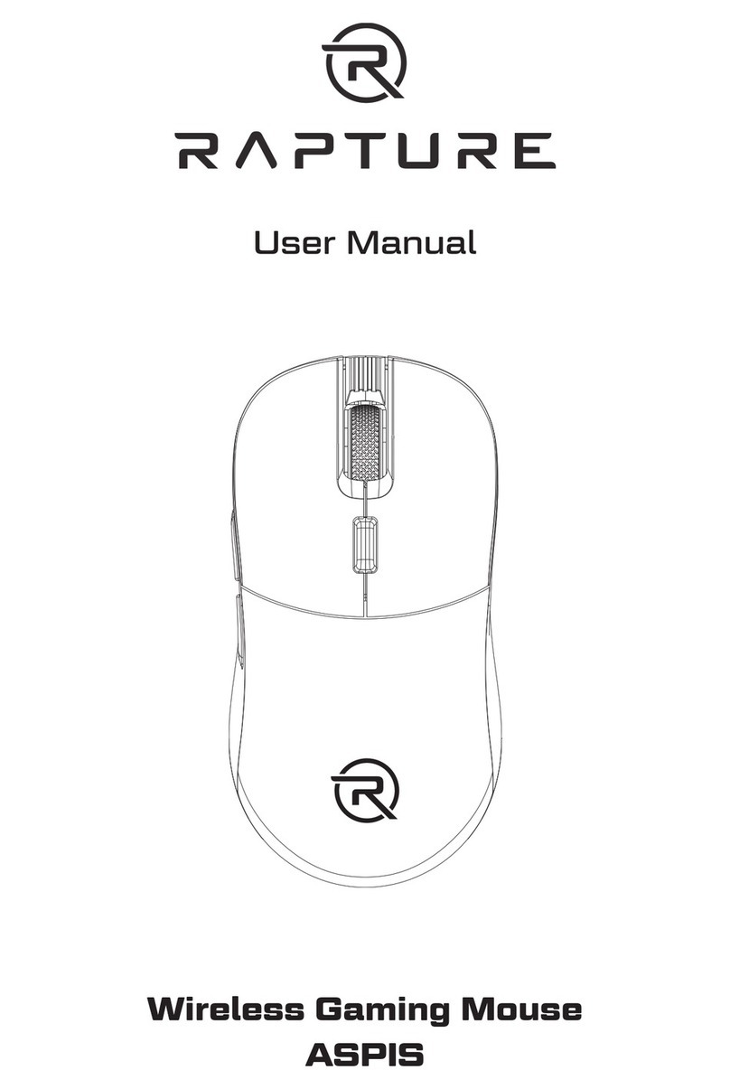 RAPTURE ASPIS User manual
