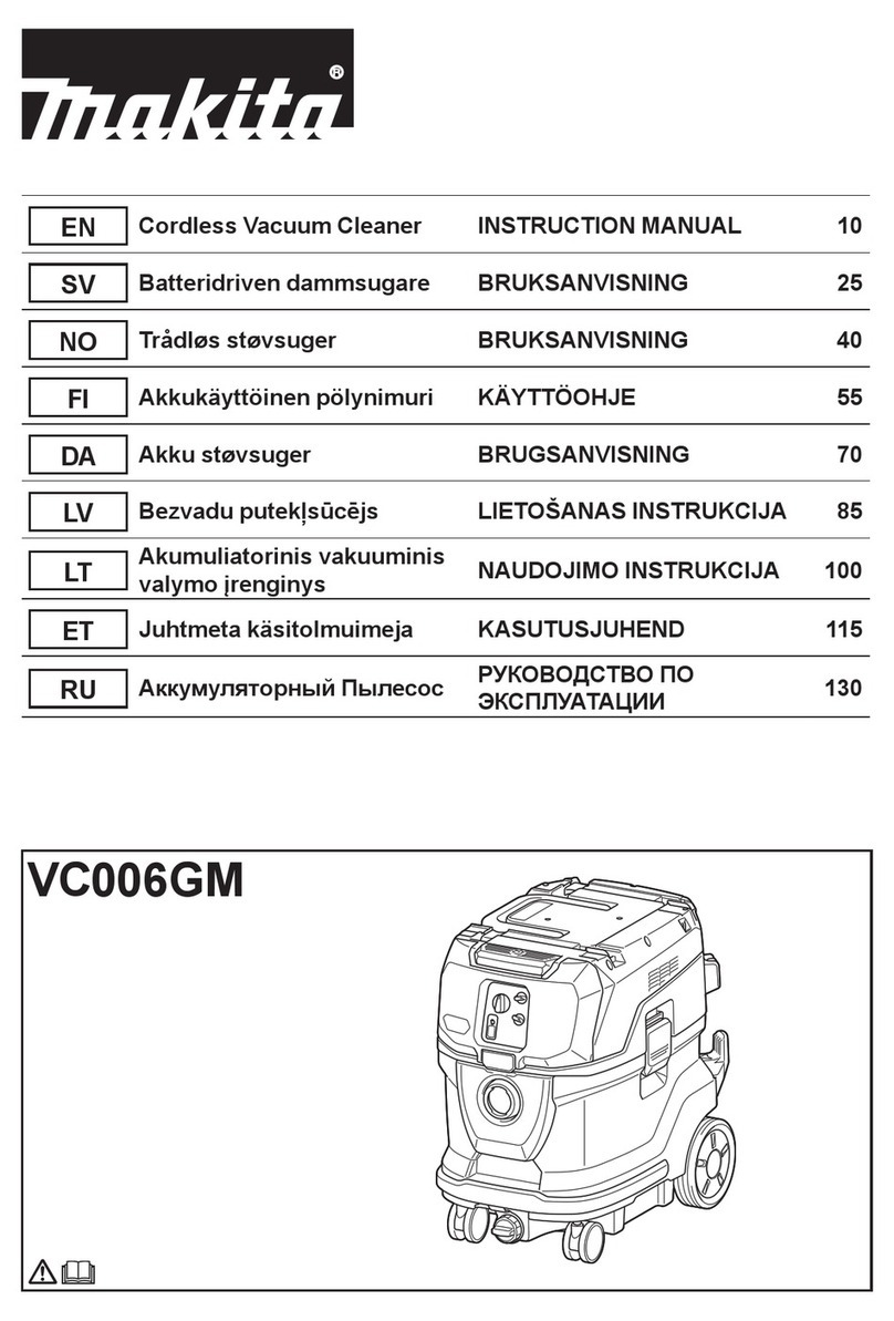 Makita VC006GM User manual Makita VC006GM User manual