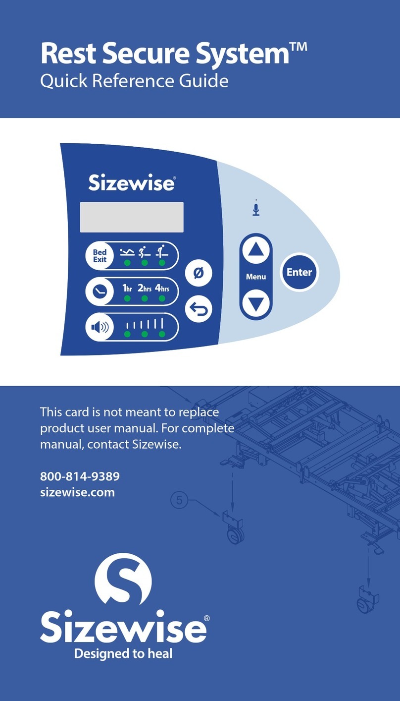 Sizewise Rest Secure System User manual