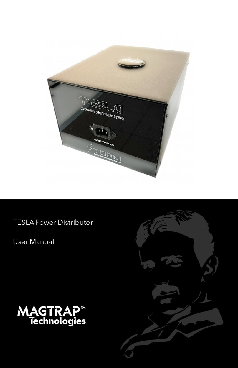 MAGTRAP Technologies TESLA User manual