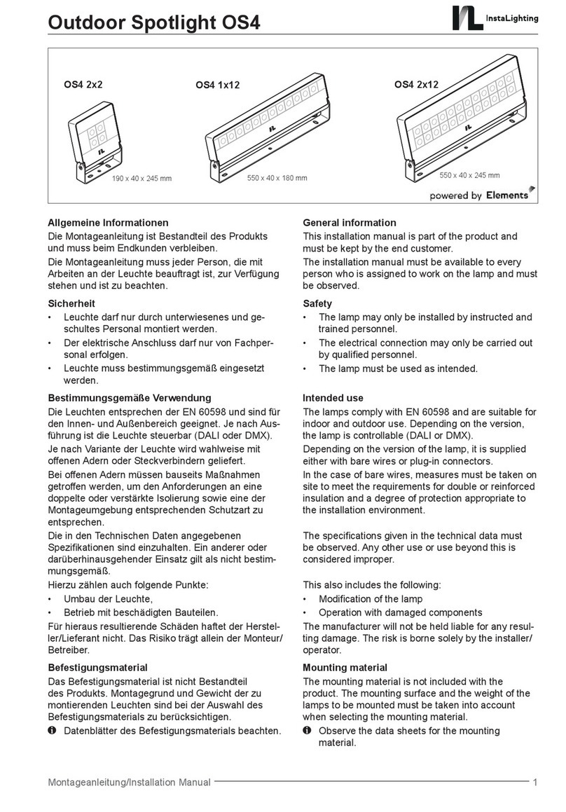 InstaLighting OS4 quick start guide