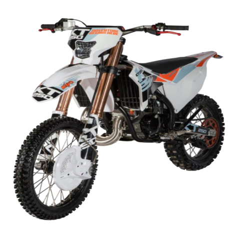 KAYO MOTO KT250 Assembly manual