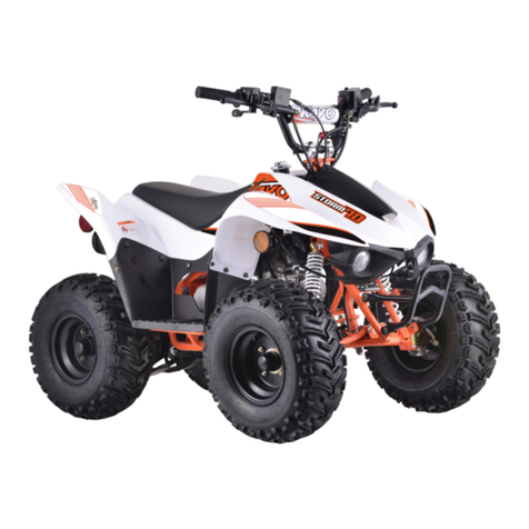 KAYO MOTO AY70-2 Assembly manual