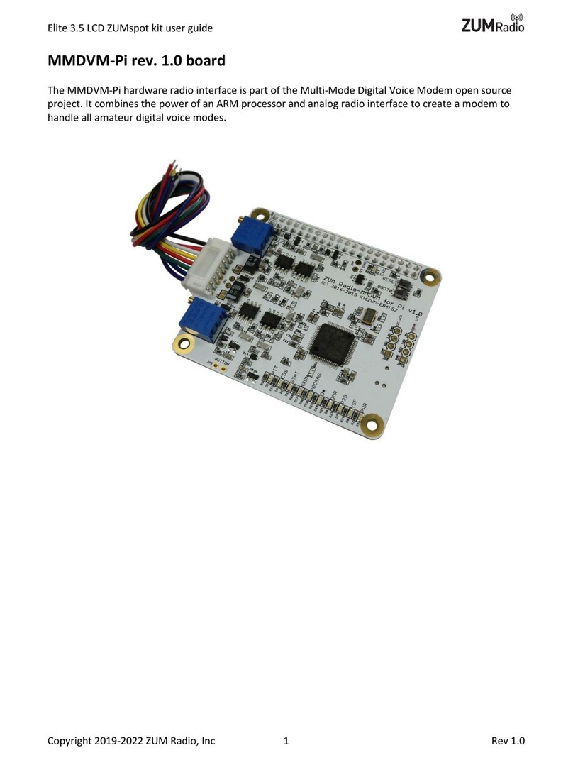 ZUM Radio MMDVM-Pi User manual