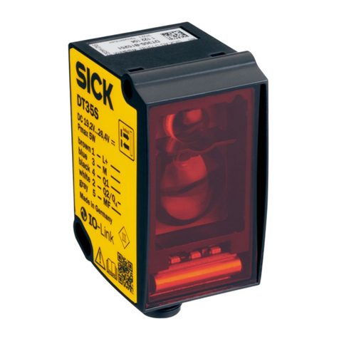 SICK DT35S User manual SICK DT35S User manual