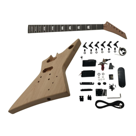 GUITAR KIT WORLD EXP-style Guitar Kit Assembly manual