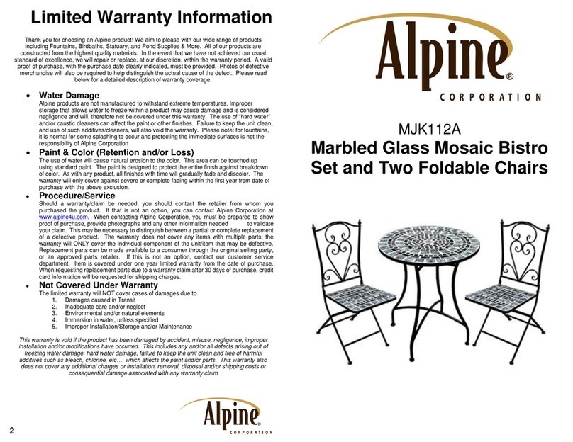 Alpine MJK112A Assembling & Using Your Product