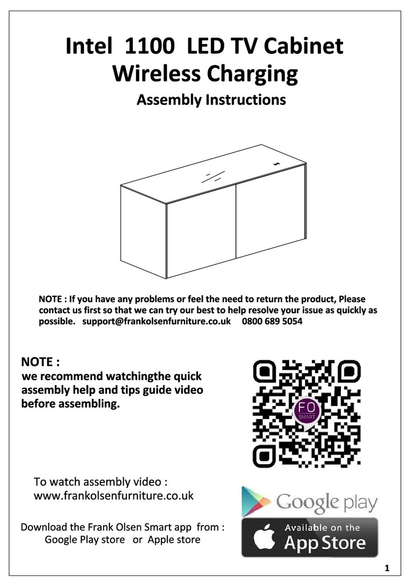 Frank Olsen INTEL 1100 CORNER Assembly instructions Frank Olsen INTEL 1100 CORNER Assembly instructions