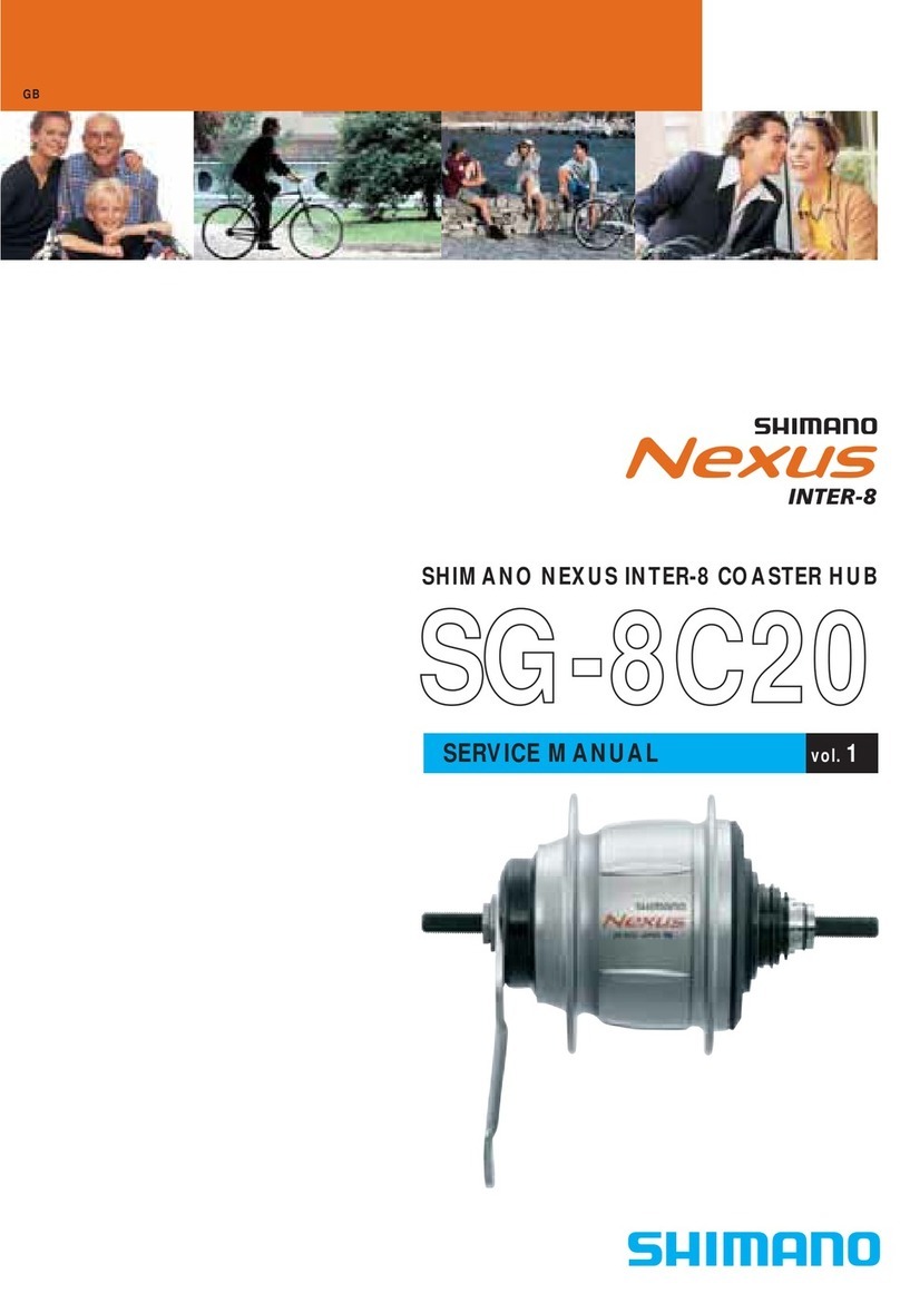 Shimano SG-8C20 Service manual