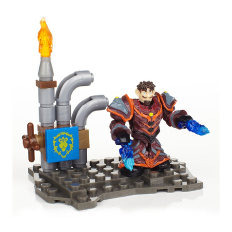 Mega Bloks World of Warcraft Karving User manual