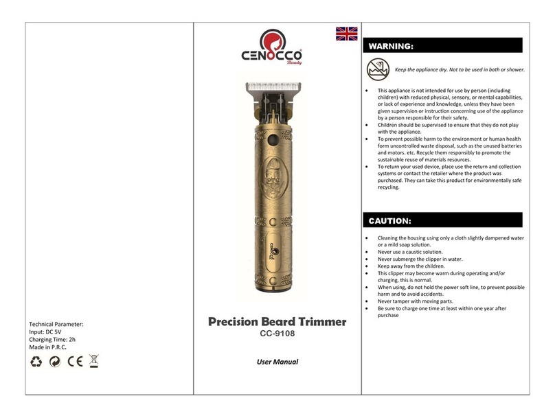Cenocco CC-9108 user manual