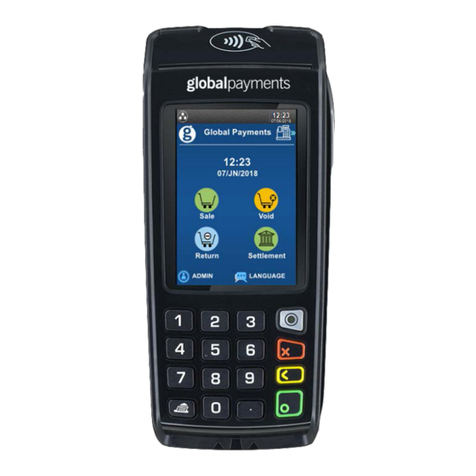 Desjardins globalpayments Desk/5000 User manual