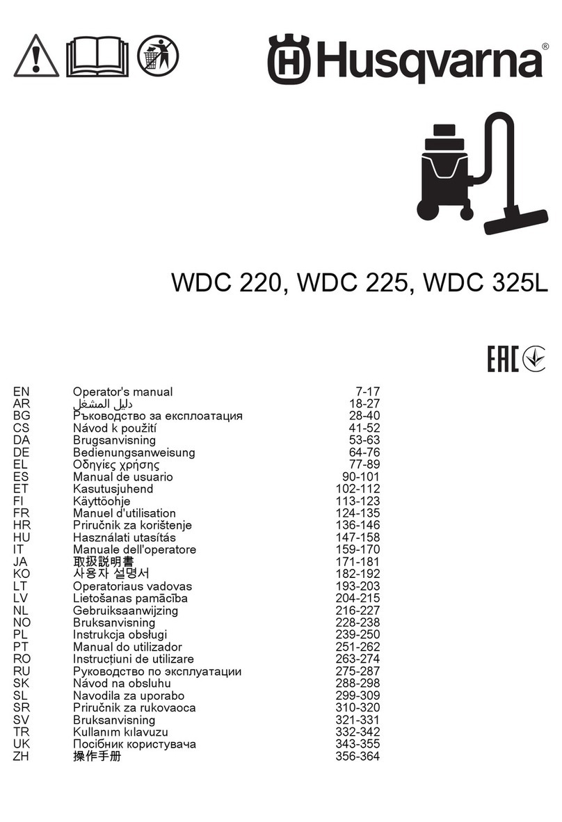 Husqvarna WDC220 Operator's manual