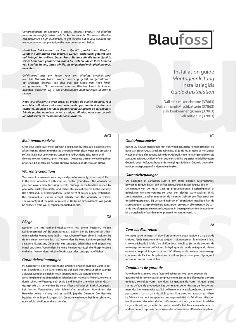 Blaufoss Dali 37863 User manual