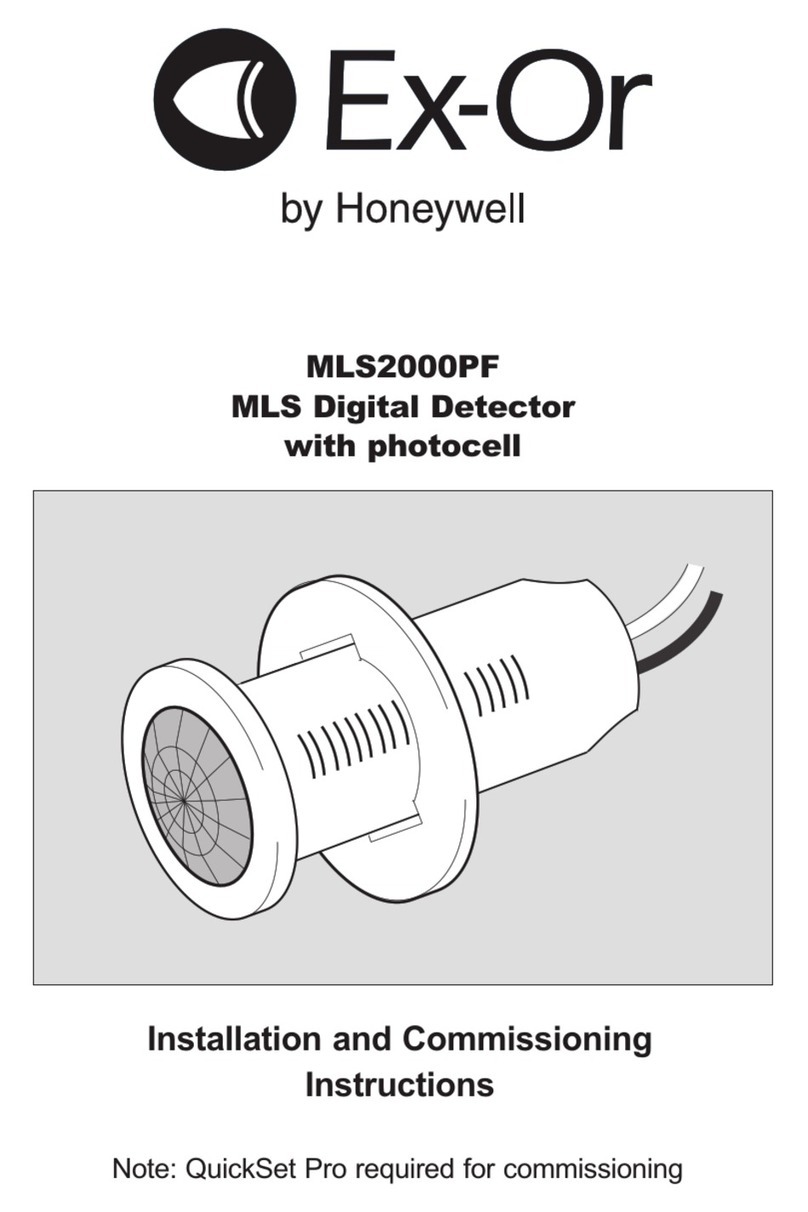 Exor MLS2000PF Installation and operation manual