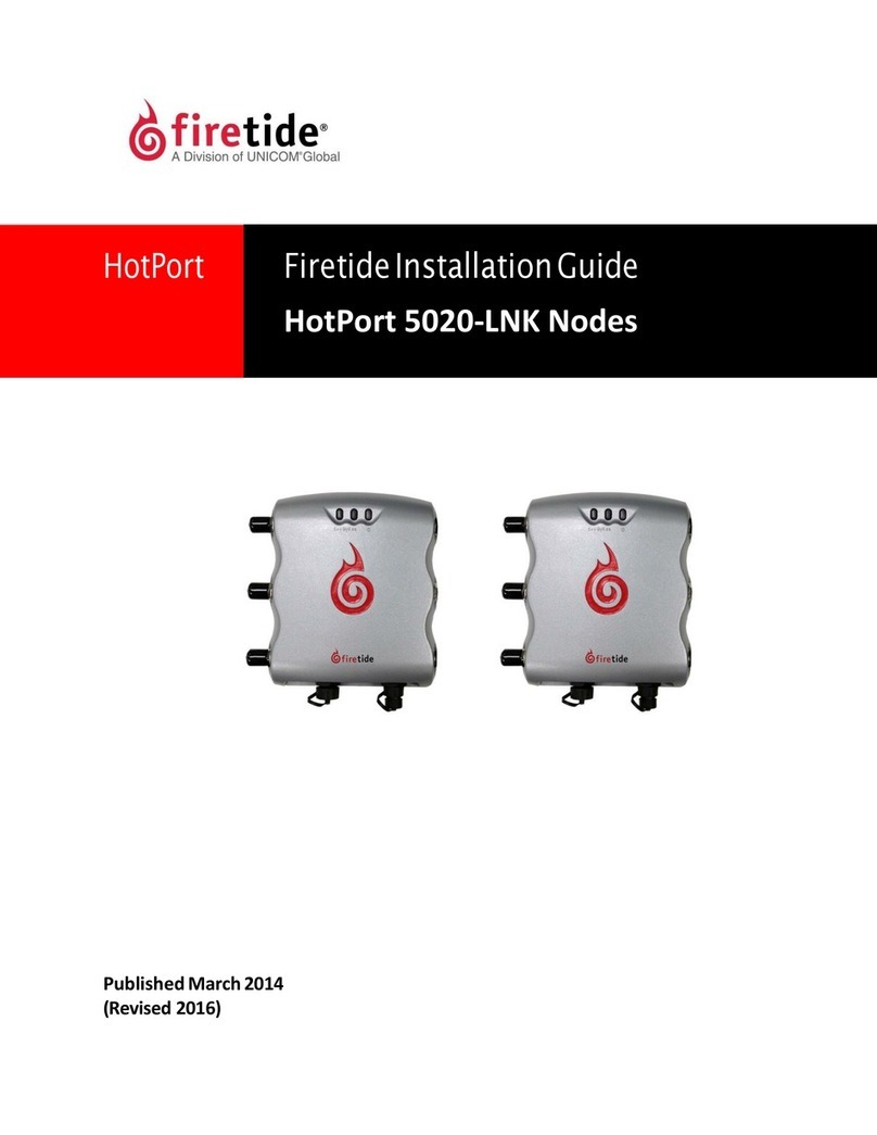 Firetide HotPort 5020-LNK installation guide