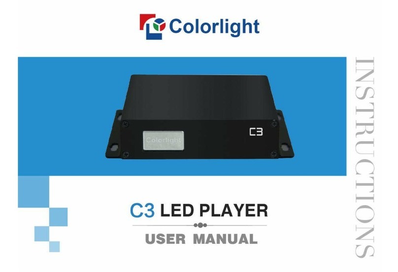 Colorlight C3 User manual