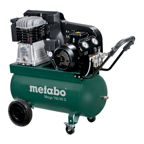 Metabo Mega 400-50 W Original instructions