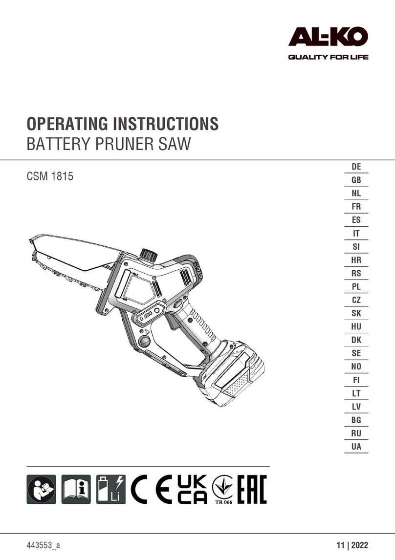 AL-KO CSM 1815 operating instructions